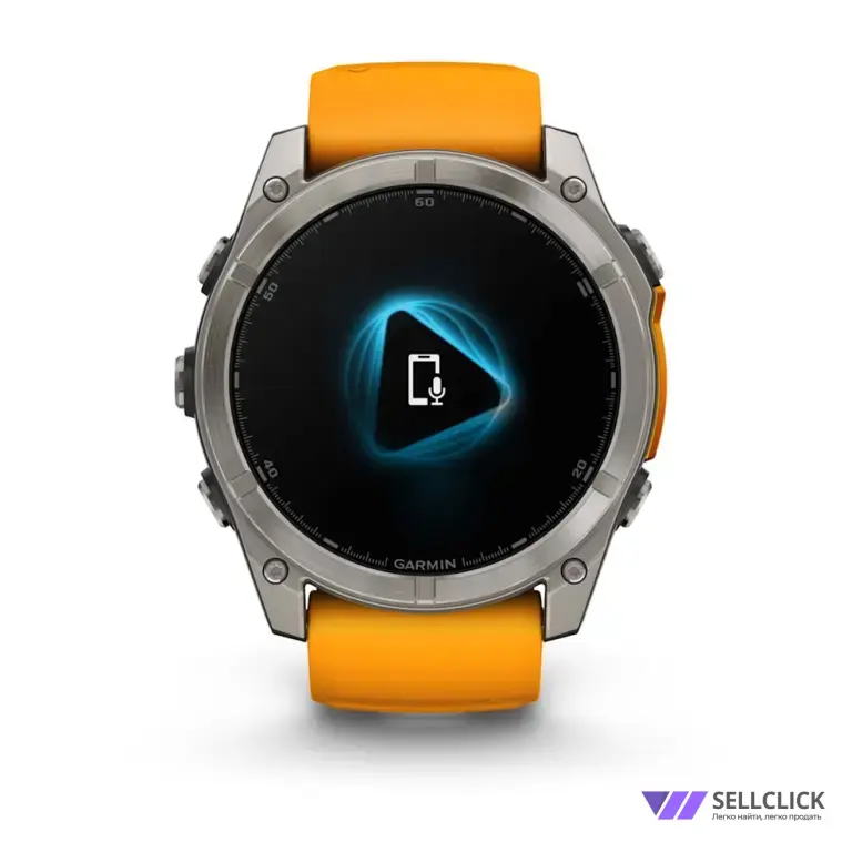 GARMIN FENIX 8- 51 MM AMOLED SAPPHIRE ORANGE 010-02905-11