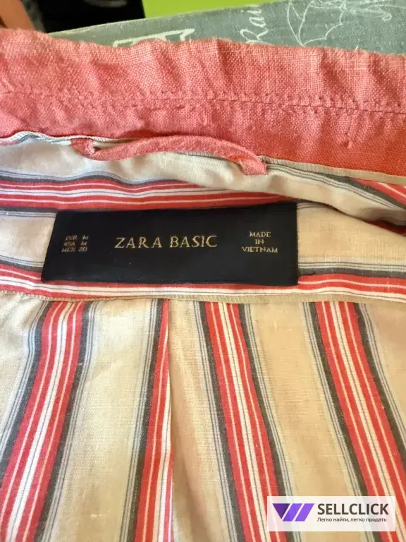 Пиджак Zara лён