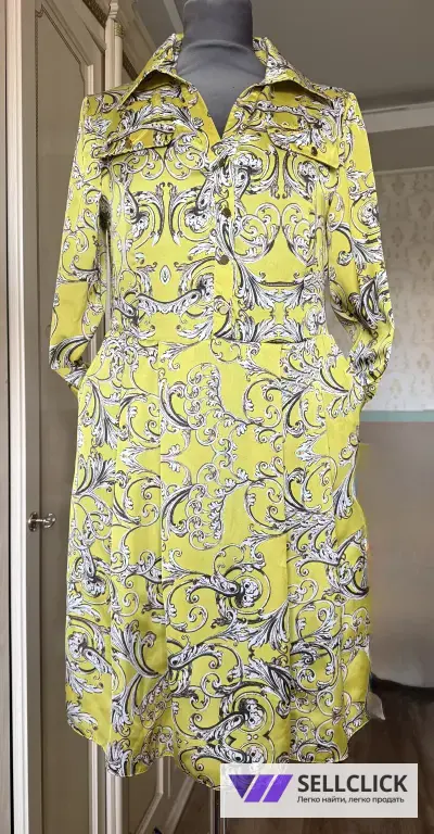 Платье летнее, шёлк, новое р. 42,44