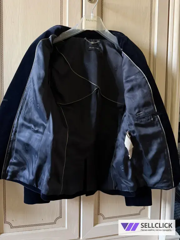 Пиджак велюровый Massimo Dutti