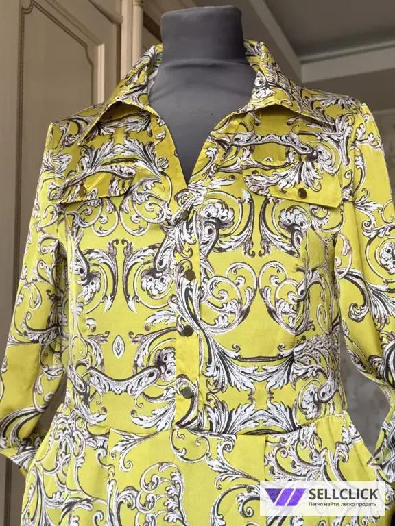 Платье летнее, шёлк, новое р. 42,44