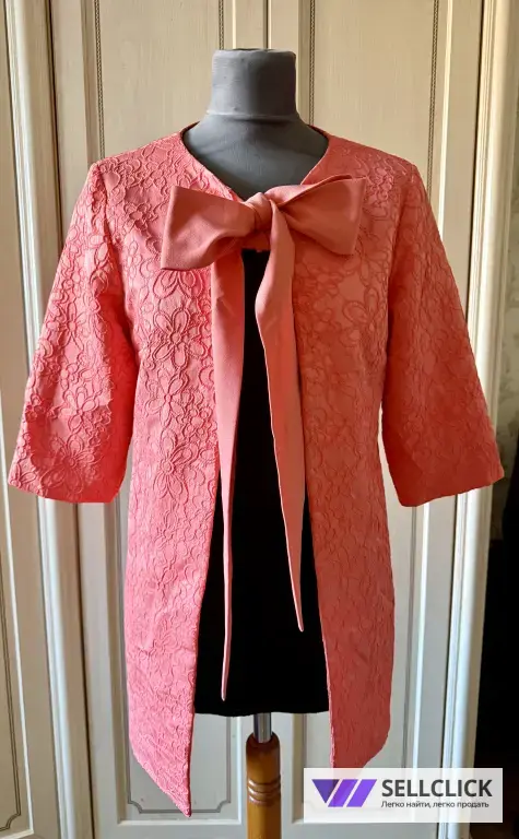 Жаккардовый тренч