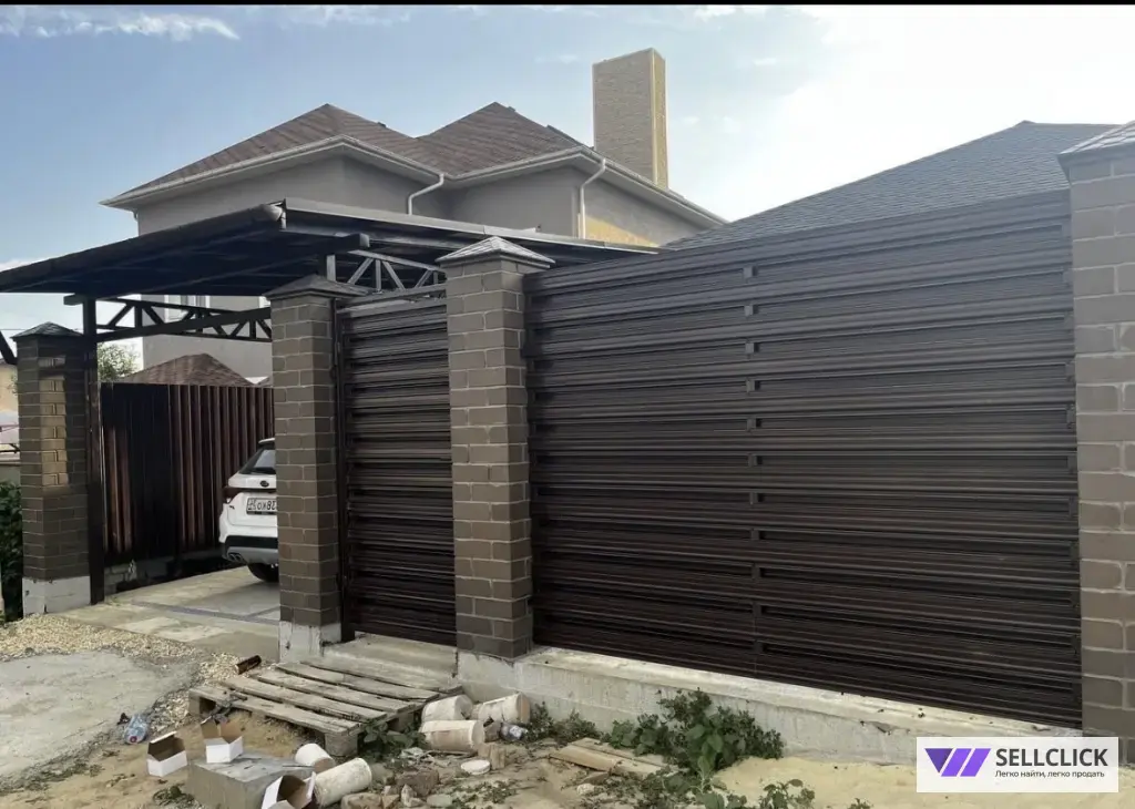 забор из проф-лист ремонт забора