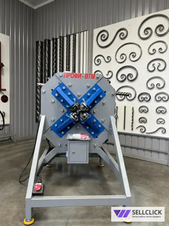 Прокатно-формовочные станки «ПРОФИ-ВТМ» – для изготовления «витой трубы» с четырьмя гранями крученой формы