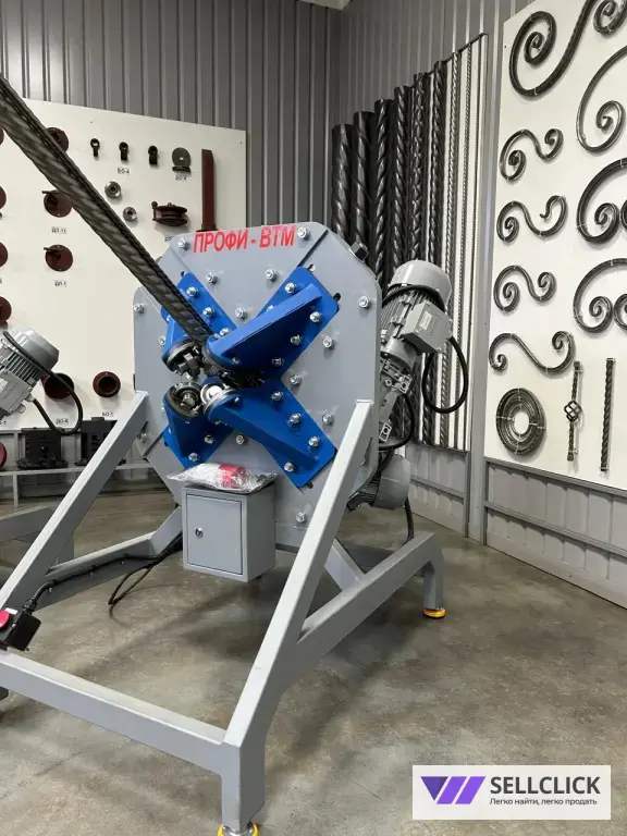 Прокатно-формовочные станки «ПРОФИ-ВТМ» – для изготовления «витой трубы» с четырьмя гранями крученой формы