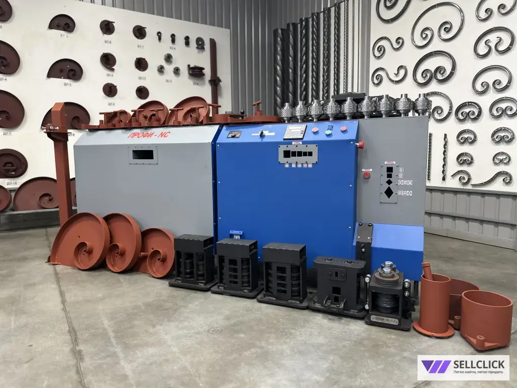 Кузнечно-гибочные станки «ПРОФИ-NC» c программируемым числовым контроллером - предназначен для «холодной и горячей» ковки