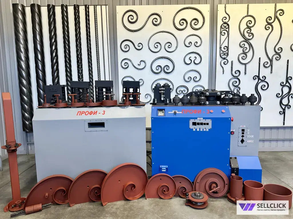 Кузнечно-гибочные станки «ПРОФИ-3» - для «художественной ковки» и гибки металлопроката