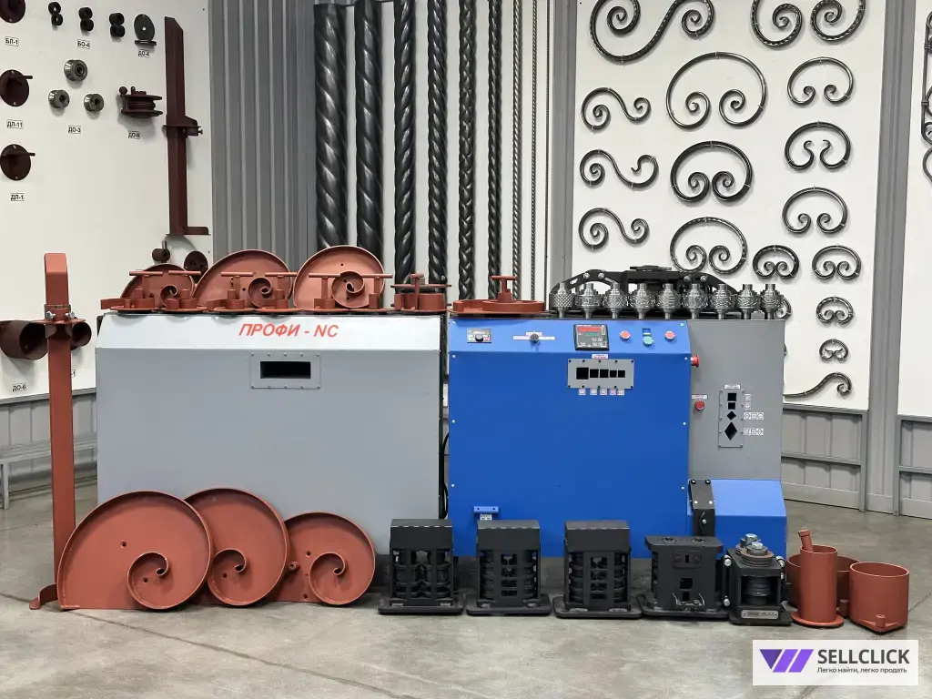 Кузнечно-гибочные станки «ПРОФИ-NC» c программируемым числовым контроллером - предназначен для «холодной и горячей» ковки