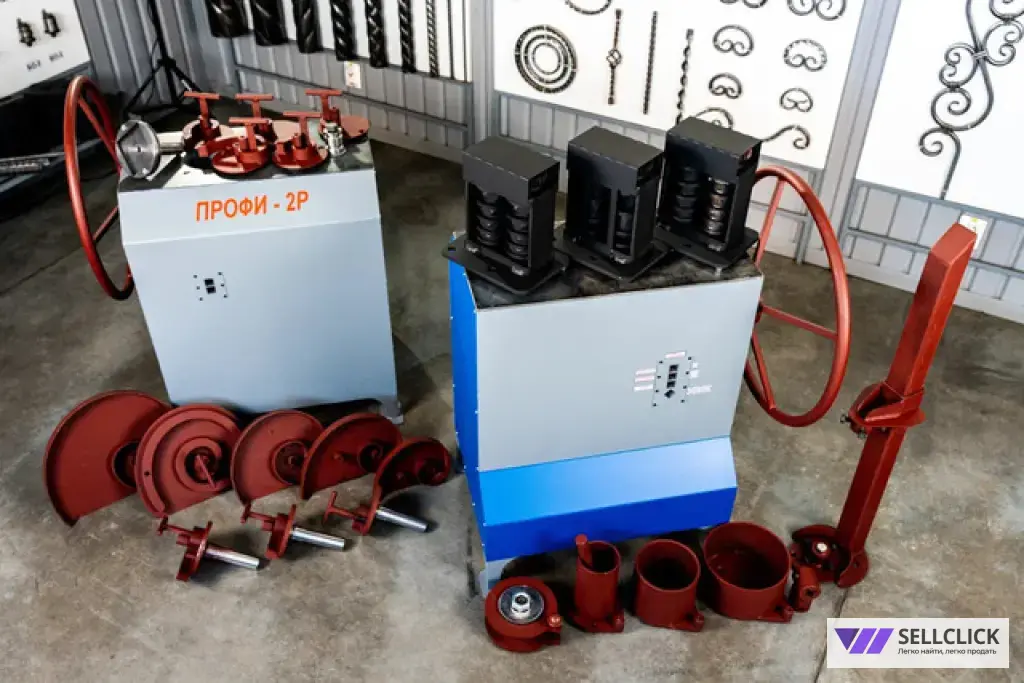 Кузнечно-гибочные станки «ПРОФИ-2Р» - с механическим (ручным) приводом через редуктор предназначены для «холодной и горячей» ковки