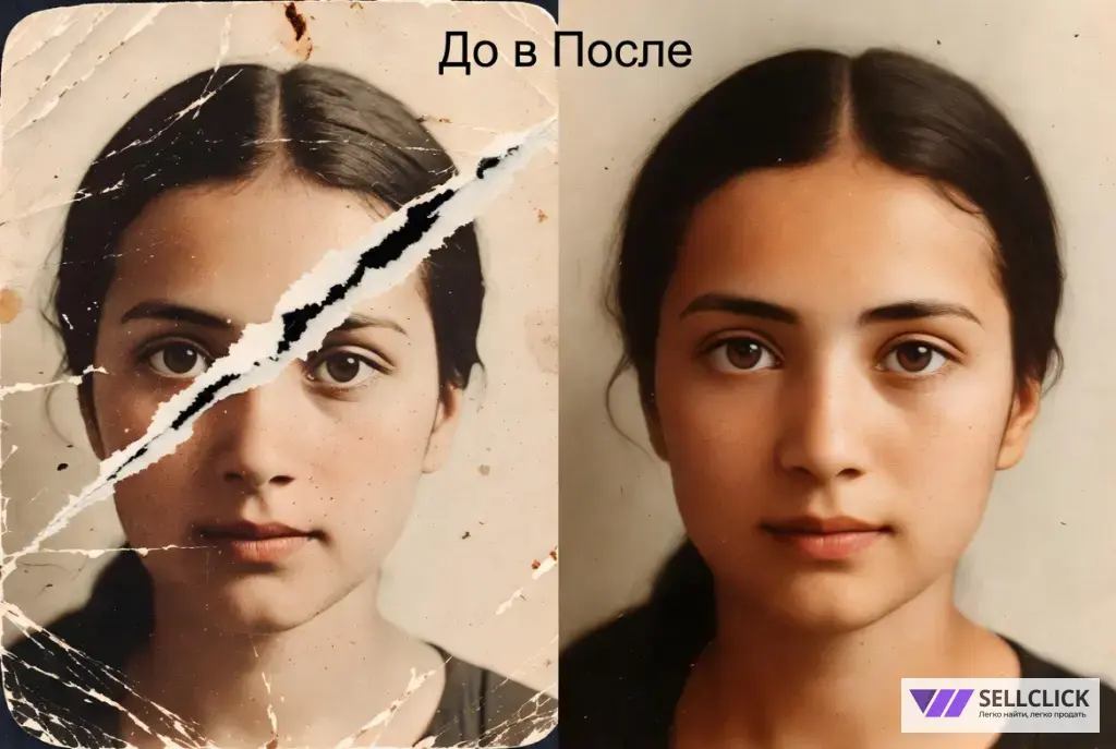 Реставрация повреждённых фотографий — качественно и недорого