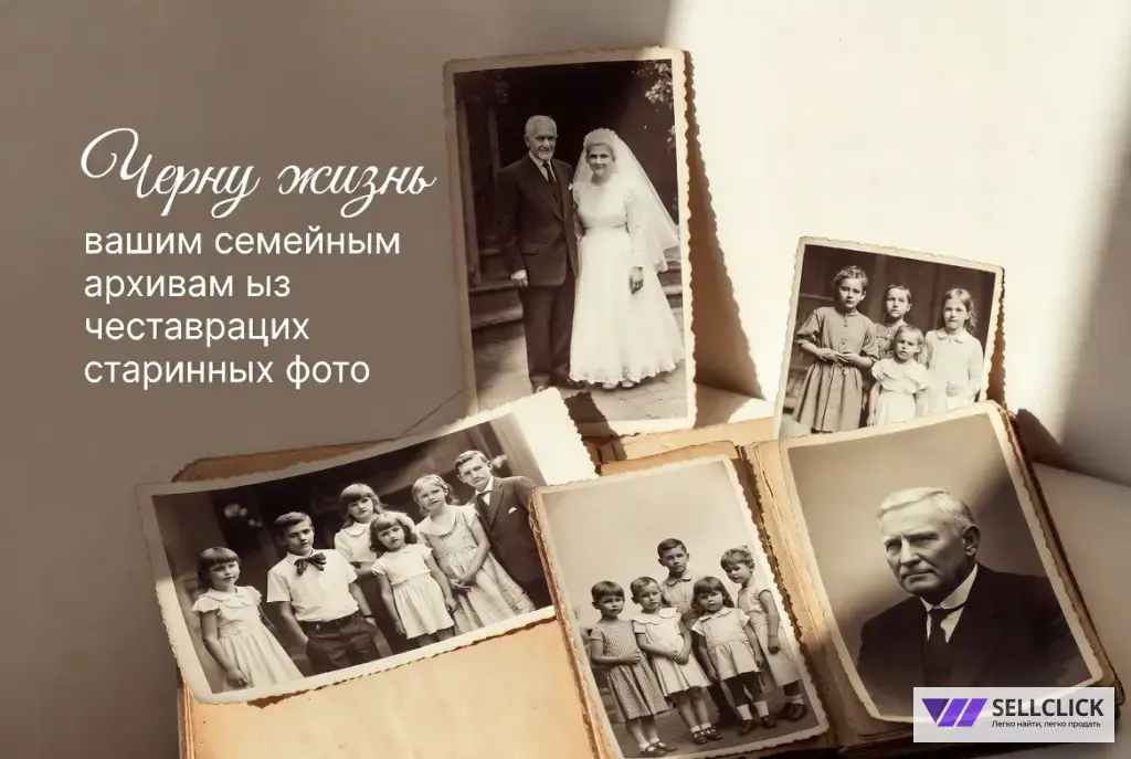 Восстановление старинных фотографий — качественно и недорого