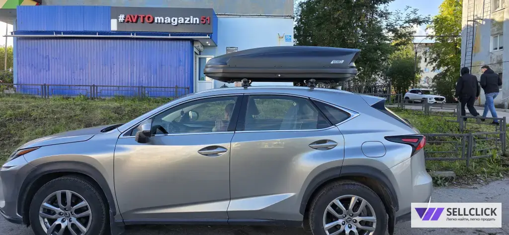 Багажник бокс на крышу автобокс Nobu Drive 430 Серый Матовый
